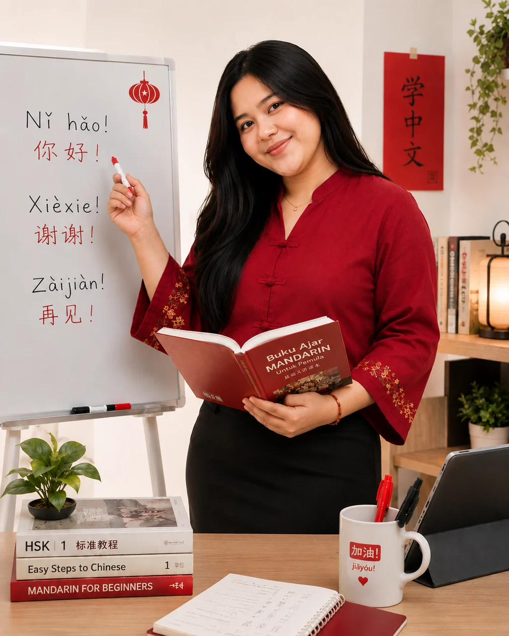 Qiqi Laoshi, Pengajar Les Private Mandarin Tangerang Selatan