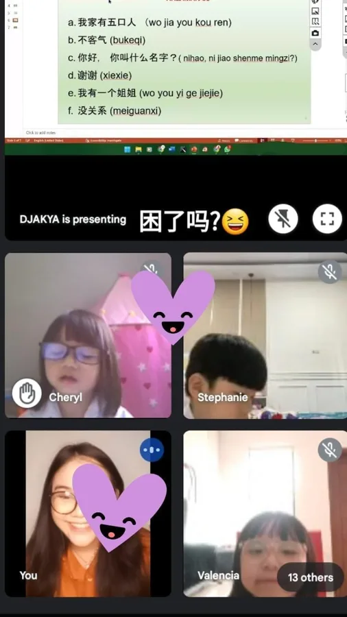 Kegiatan belajar Mandarin - Yiqixuexizhongwen 13