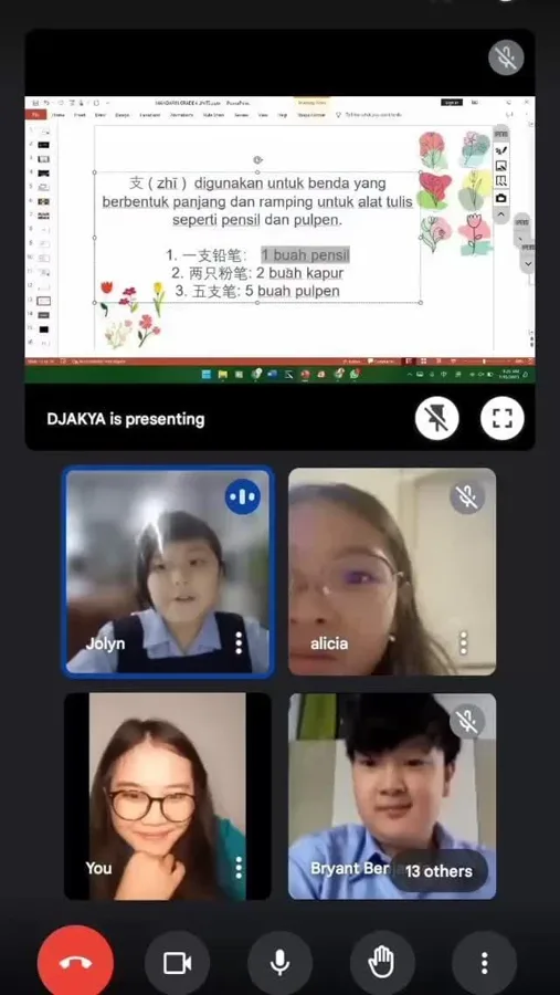 Kegiatan belajar Mandarin - Yiqixuexizhongwen 15
